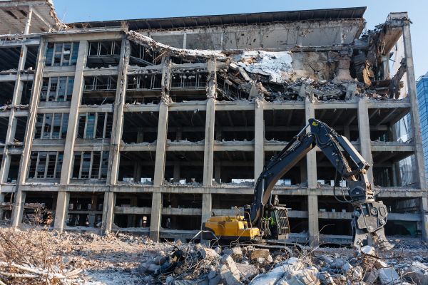 Commercial Building Demolition in Greeley