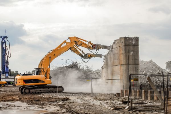Silo Demolition in Greeley