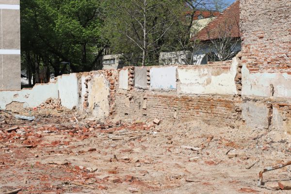 Brick Wall Demolition in Greeley