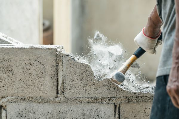 Block Wall Demolition in Greeley