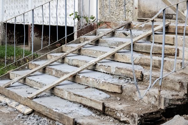 Staircase Demolition in Greeley